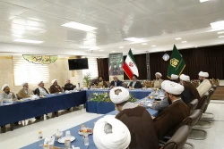 Hojjat al-Islam Navvab emphasis in a meeting with the officials of Supreme Leader Representation offices necessity of innovation and dynamism in the processes of Hajj and pilgrimage 